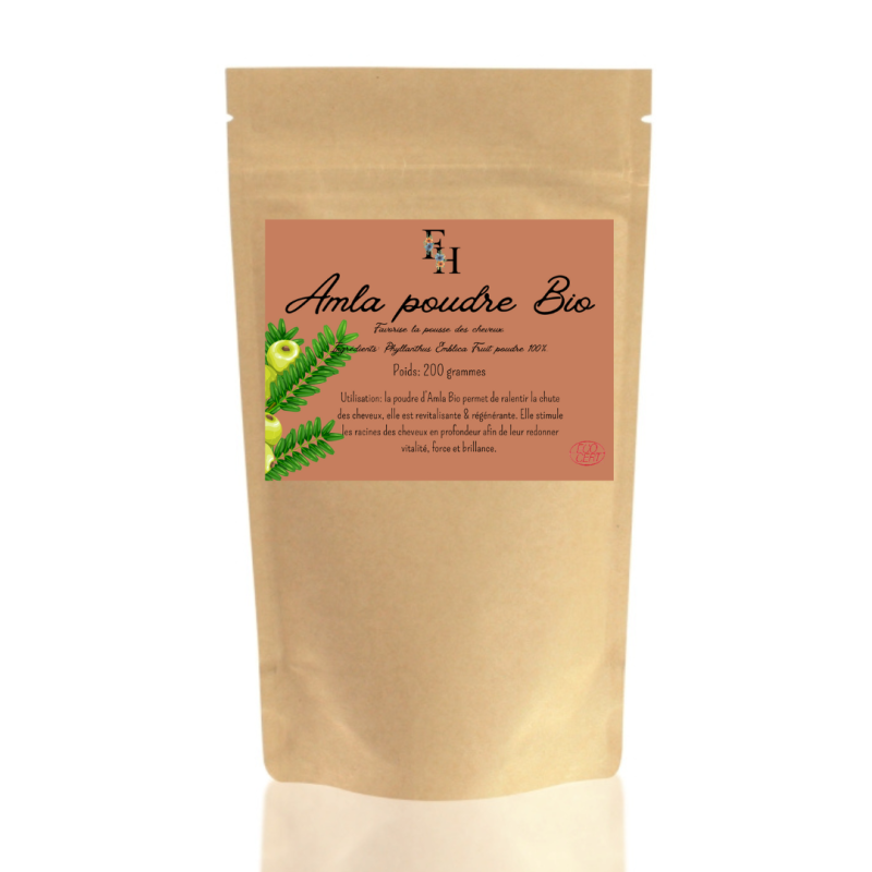 AMLA poudre ayurvédique BIO - Sachet de 200 grammes