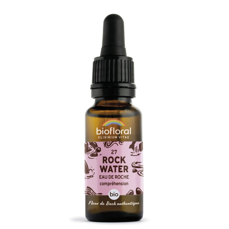 FLEURS DE BACH n°27 Rock Water, Eau de roche