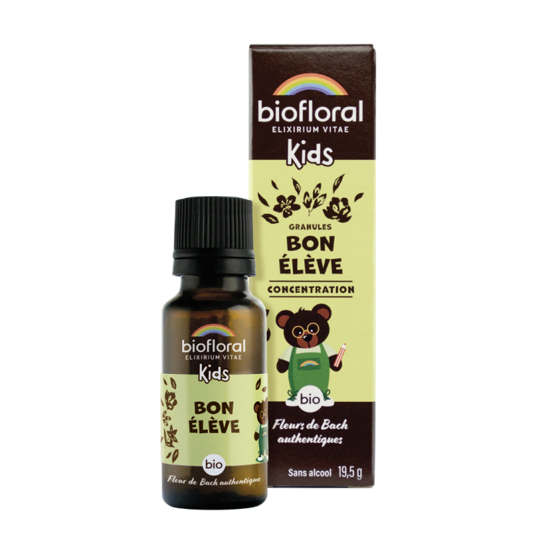 Complexe enfant Ecole et Devoirs en granules Bio sans alcool
