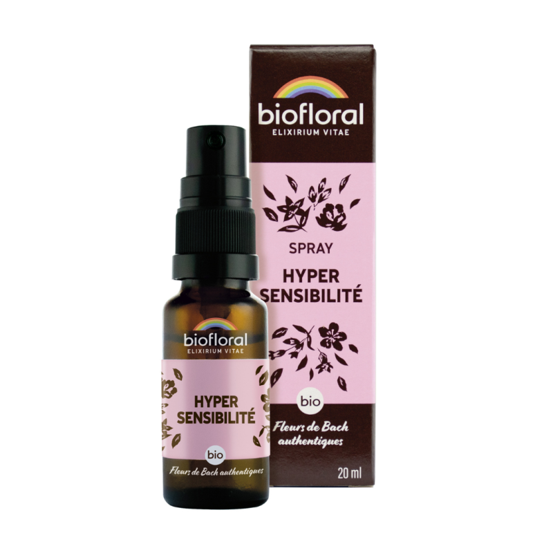 FLEURS DE BACH Hypersensibilité BIO - Spray - Biofloral