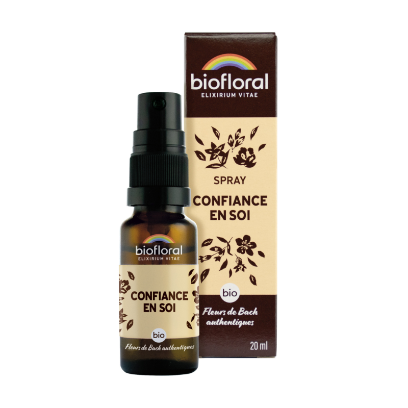 FLEURS DE BACH Confiance en Soi BIO - Spray - Biofloral