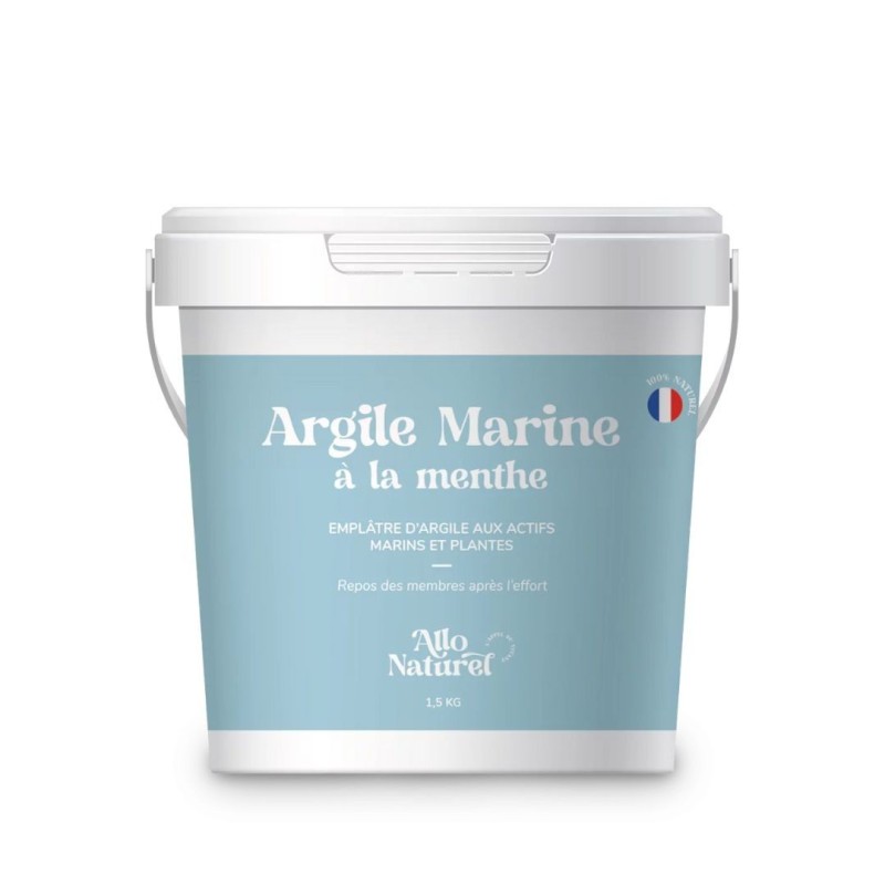 Argile Marine à la Menthe - Pot de 1,5kg