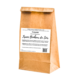 Tisane "Bonheur du Soir" - Sachet de 100 grammes - Tisane apaisante et bonne nuit