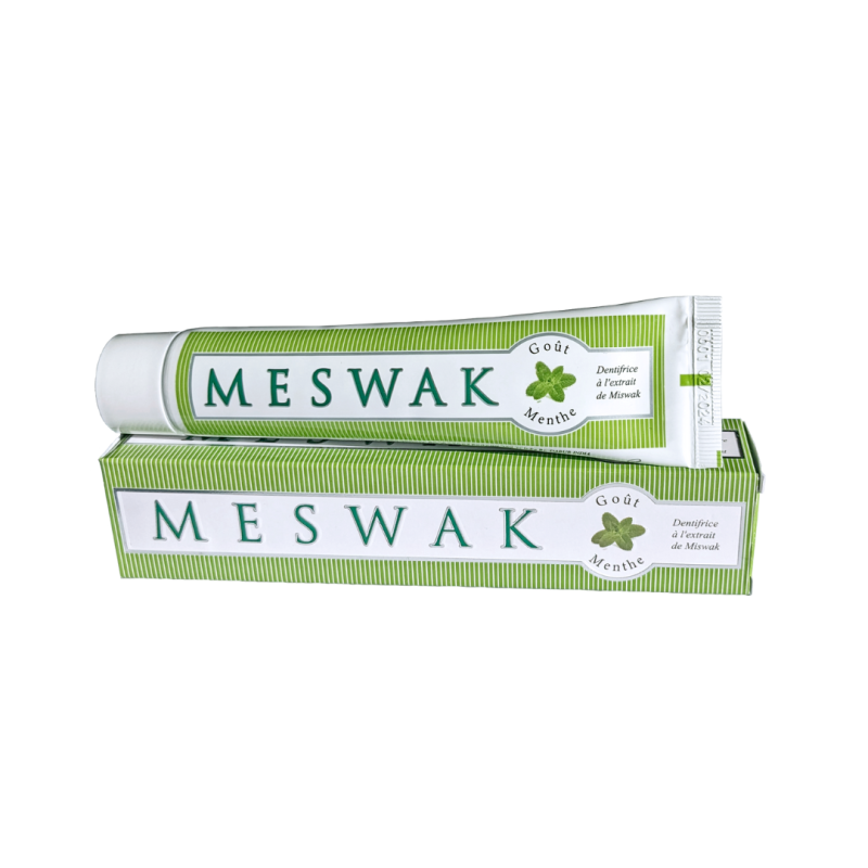 Dentifrice MESWAK® goût Menthe - Dentifrice ayurvédique