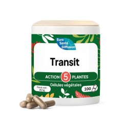 Consti'weniger, besserer Transit - 100 Kapseln 5-Pflanzen-Aktion