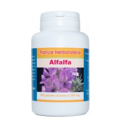 100 capsule Alfalfa - 200 mg dosi - France Herboristerie