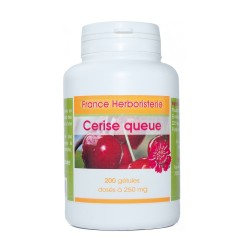 CERISE GELULES QUEUE 120 cápsulas con dosis de 250 mg. - France Herboristerie