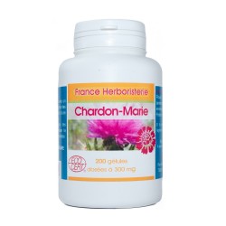 GELULES CHARDON MARIE 120 gélules dosées à 250 mg. - France Herboristerie