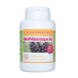 GELULES ELEUTHEROCOQUE racine (Ginseng Sibérie) 120 gélules dosées à 230mg. - France Herboristerie