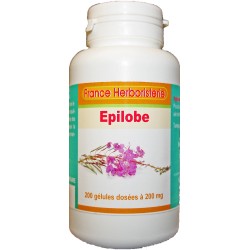 EPILOBE GELULES 120 Kapseln mit einer Dosierung von 200 mg. - France Herboristerie