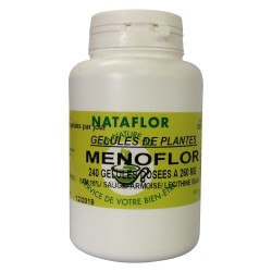 Menoflor 120 capsule con 260 mg di polvere pura.- France Herboristerie