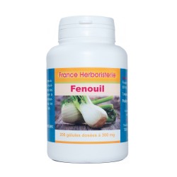 GELULES FENOUIL 120 gélules dosées à 250 mg. - France Herboristerie