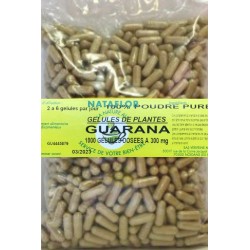 CÁPSULAS DE GUARANÁ 120 cápsulas dosificadas de 300 mg.- France Herboristerie