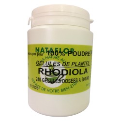 RHODIOLA GELULES 120 300 mg cápsulas duras - France Herboristerie