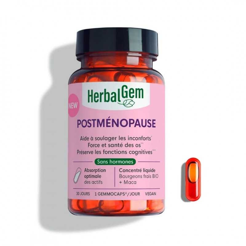 Perimenopause - 30 GEMMOCAPS - Bilancia ormonale, flash caldi, sbalzi d'umore - Herbalgem