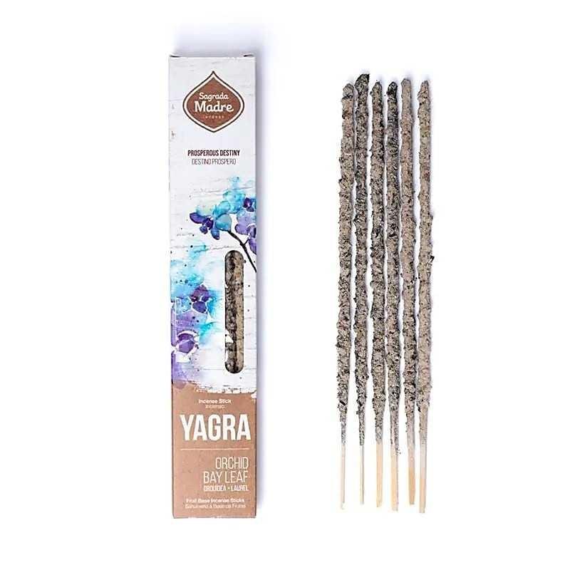 Yagra Incense - Orquídea y Laurier - Sagrada Madre