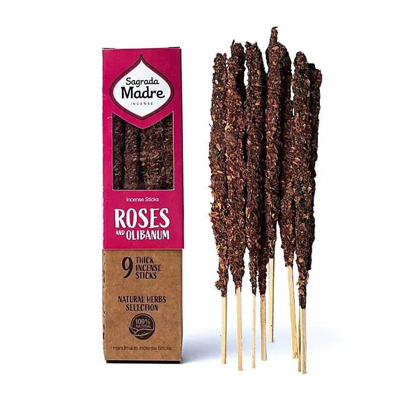 Rose y Oliban Incense - Sagrada Madre