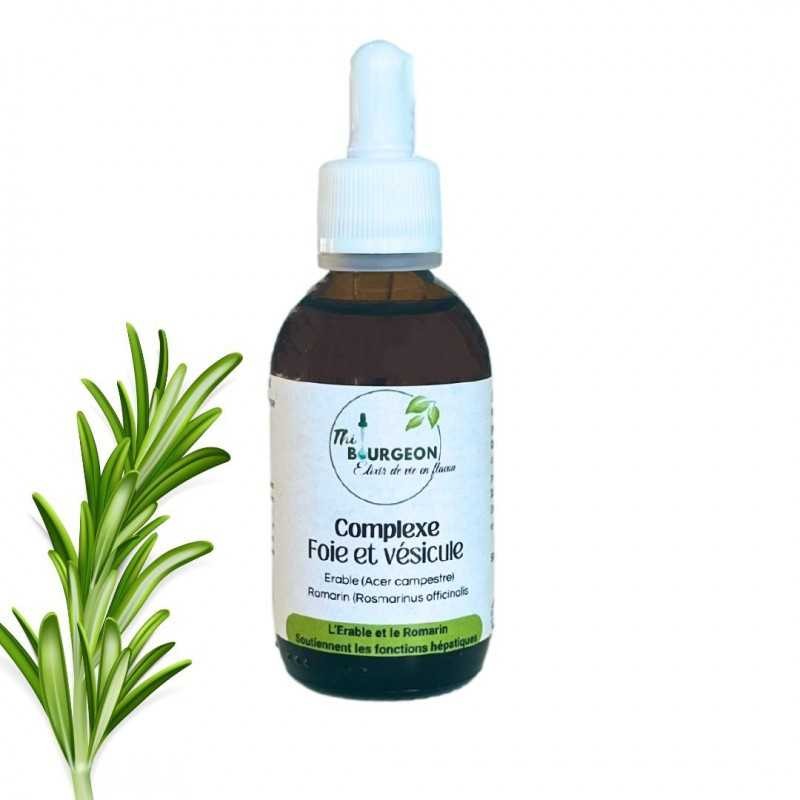 Complejo Foie-Vesicule - Rable & Rosemary Bourgeons - Gemmotherapy 50ml bottle