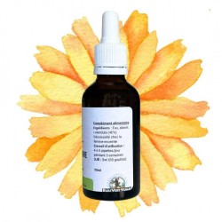 Calendula alcolica - Calendula officinalis - bottiglia 50ml