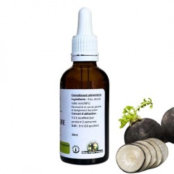 Black Radis Alcoholature - Raphanus sativus - bottiglia 50ml