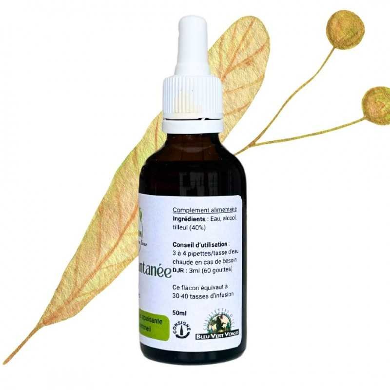 Tilleul té instantáneo - Tilia cordata - 50 ml botella