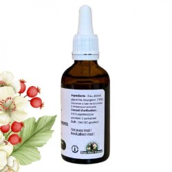 Aubépine bud macerate - Gemmo - Crataegus monogyna - 50 ml