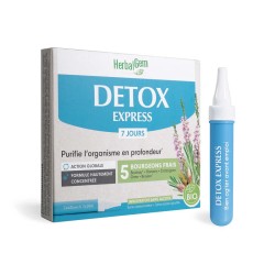 Detox express 7 jours - Complexe de Bourgeons Bio Sans Alcool – Monodoses - Herbalgem