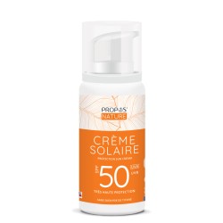 Crème Solaire Bio SPF50 – Très haute protection naturelle – 100 ml | Sans traces blanches