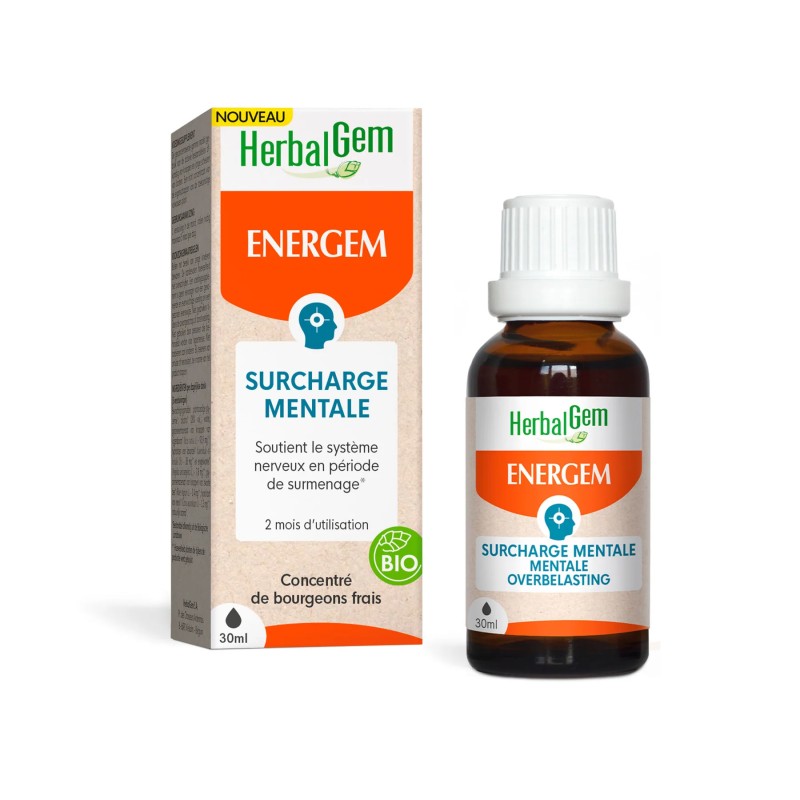 ENERGEM BIO surchage mentale - HERBALGEM - 30ml