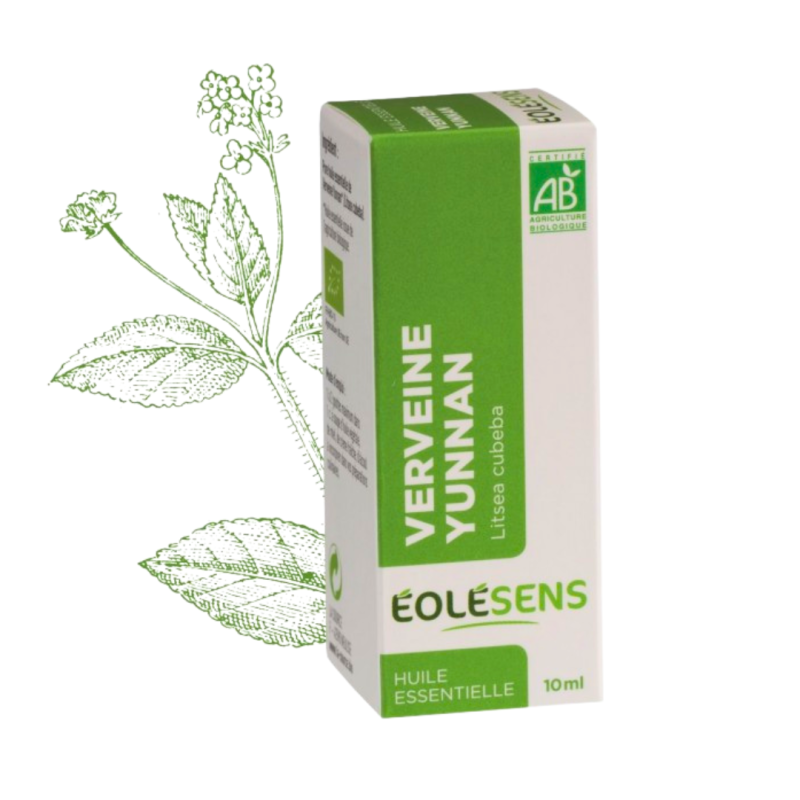 Huile essentielle de Verveine Yunnan BIO - 10 ml - Éolésens