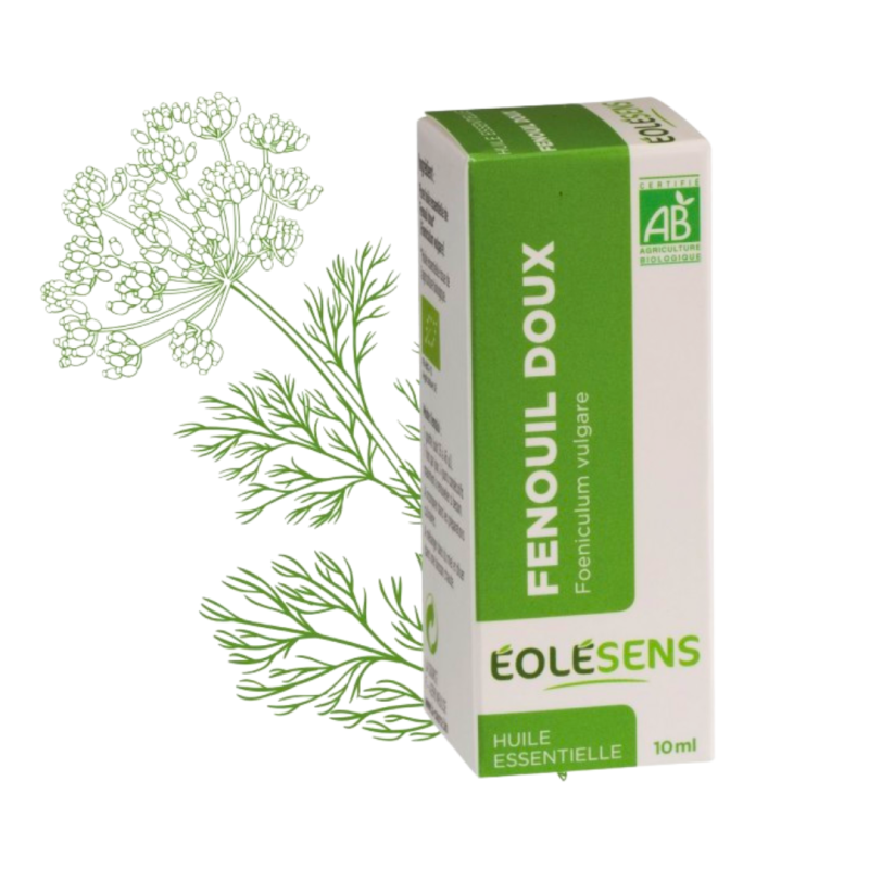 Huile essentielle de Fenouil Doux (Foeniculum vulgare) - 10ml - Éolésens