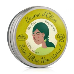 Baume à l’Huile d’Olive Bio – Soin Nourrissant Jasmin – 100 % Naturel