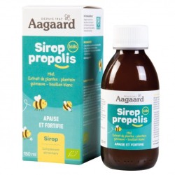 Sirop Propolis enfants - Miel, Plantain, Guimauve, Bouillon Blanc - Aagaard
