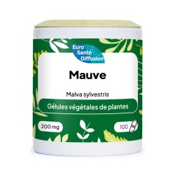 Gélules de Mauve - Malva sylvestris - 100 gélules dosées à 190mg