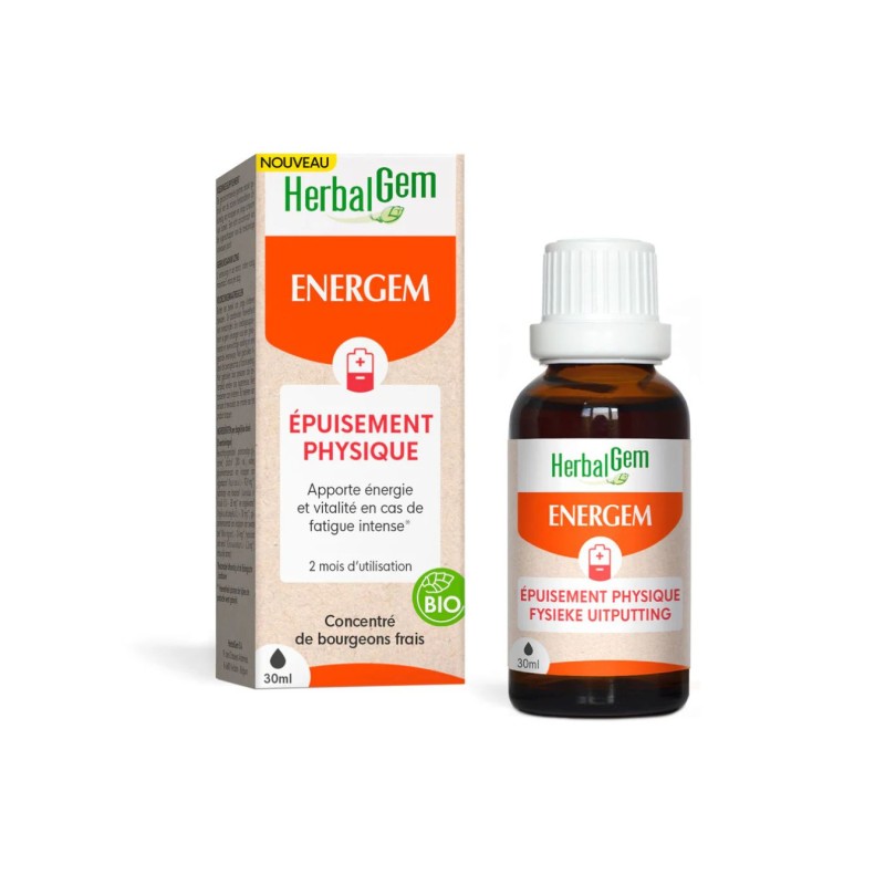 ENERGEM Épuisement physique - 30ml - Herbalgem
