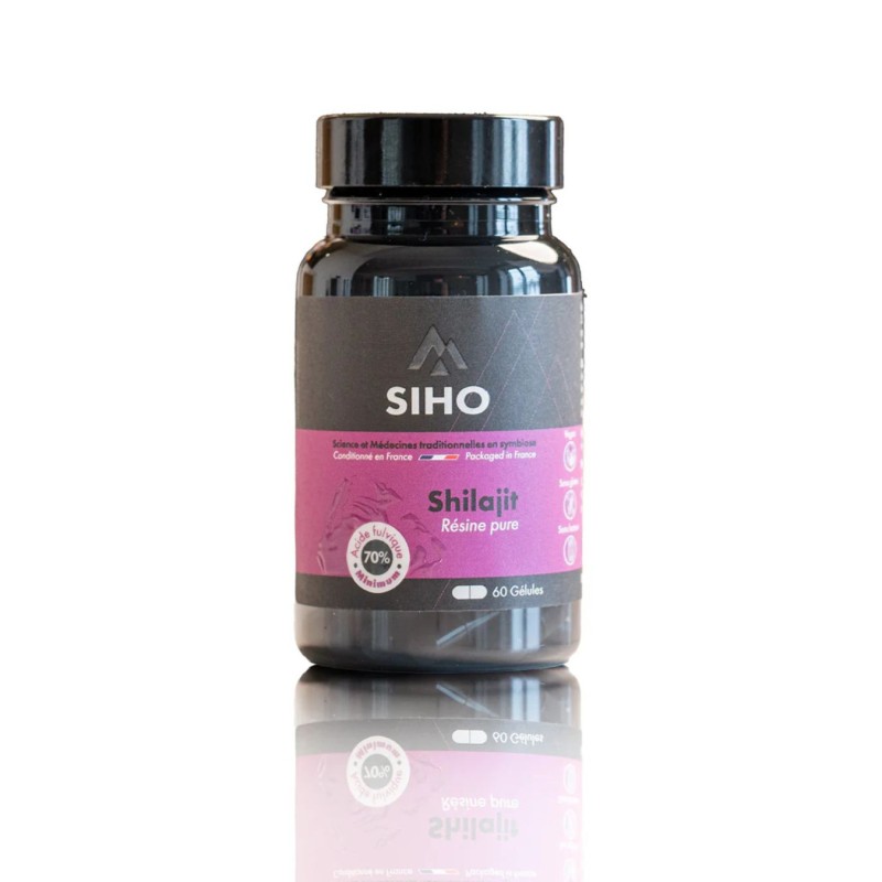 Shilajit résine pure - 60 gélules