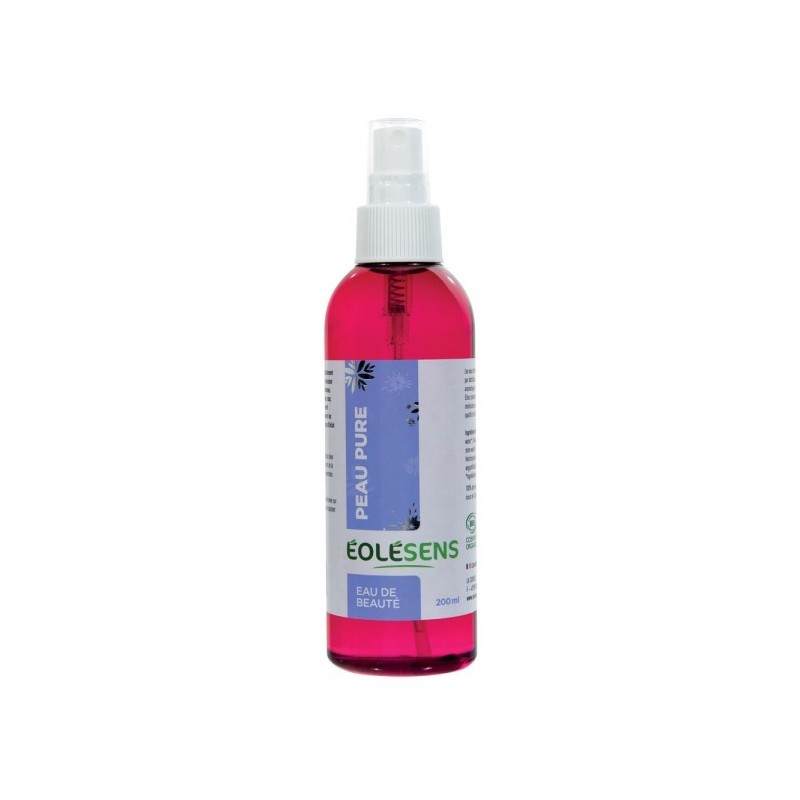 Eau de soin Peau Pure bio – 200 ml | Purifie, resserre les pores, éclat