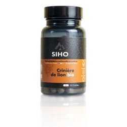 Hericium / Crinière de Lion - Extrait bio - 60 gélules - 1 mois