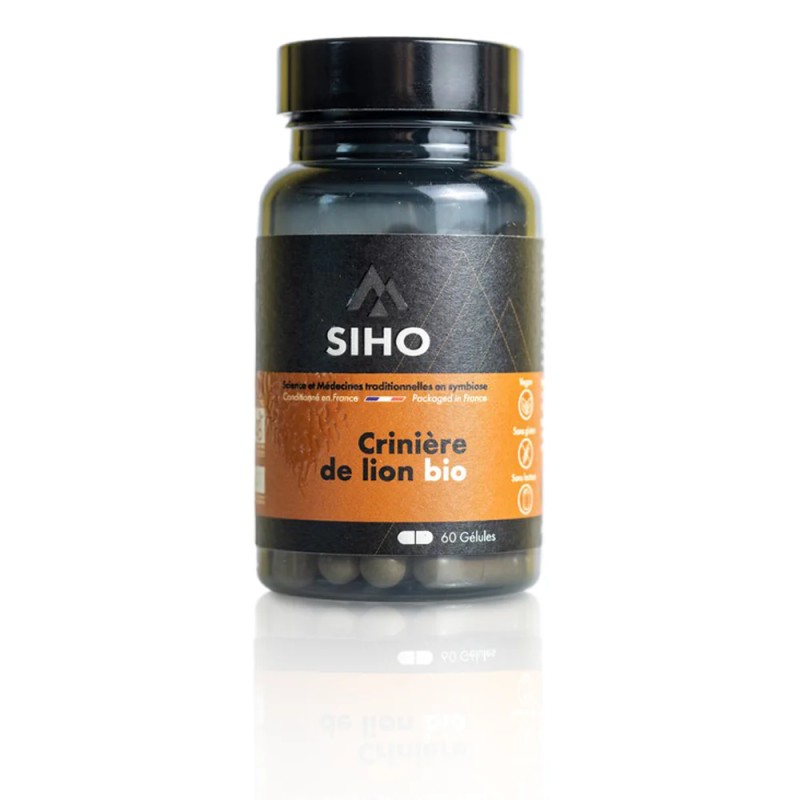 Hericium / Crinière de Lion - Extrait bio - 60 gélules - 1 mois