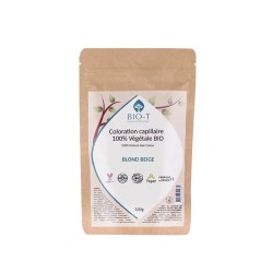Blond Beige - Coloration Capillaire 100% Végétale BIO - 100g