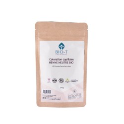 Henné Neutre Bio – BIO-T | Soin capillaire fortifiant naturel – 100 g