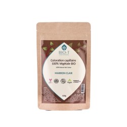 Marron Clair - Coloration capillaire 100% végétale BIO - 100g