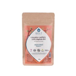 Brun Foncé A Coloration Capillaire 100% Végétale BIO - 100g