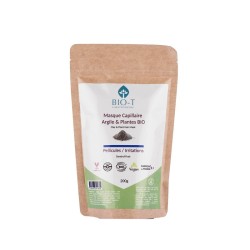 Masque Anti-Pelliculaire BIO-T – Argile & Plantes ayurvédiques 200 g