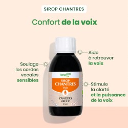 SIROP DES CHANTRES BIO 250 ml