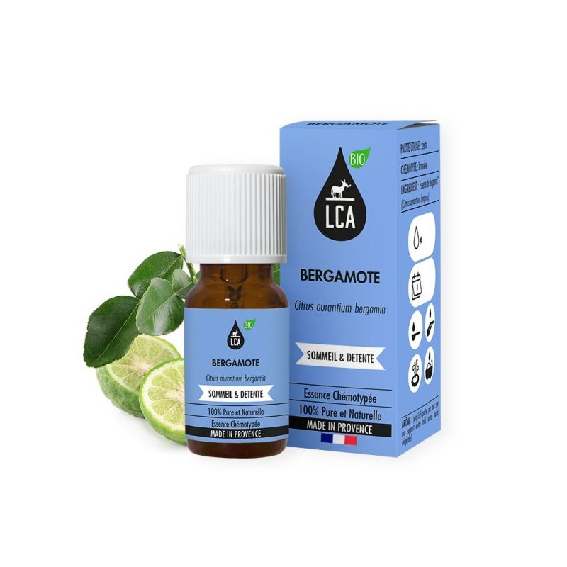 Huile essentielle de Bergamote BIO 10 ml – Bien-être & diffusion | France Herboristerie