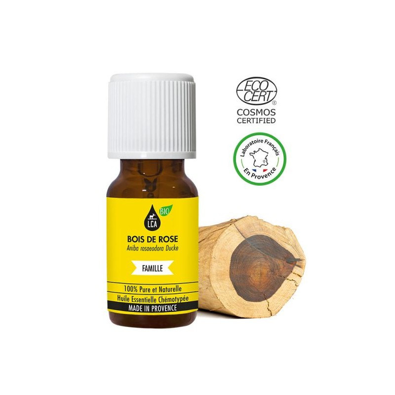Huile essentielle Bois de Rose BIO – Douceur & bien-être | France Herboristerie