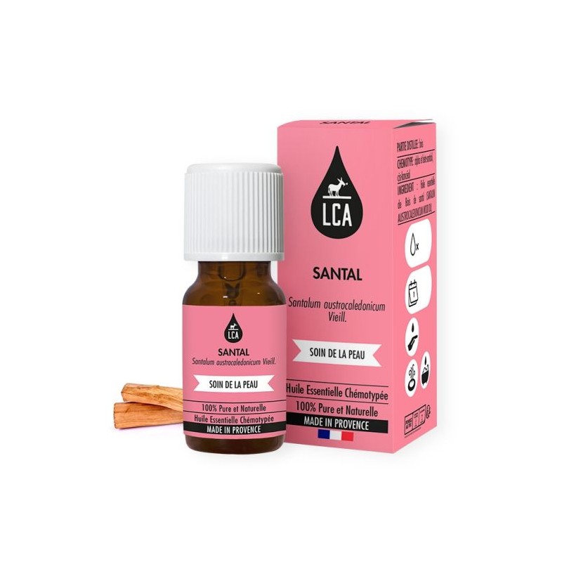Huile essentielle de Santal BIO – Peau & apaisement | France Herboristerie