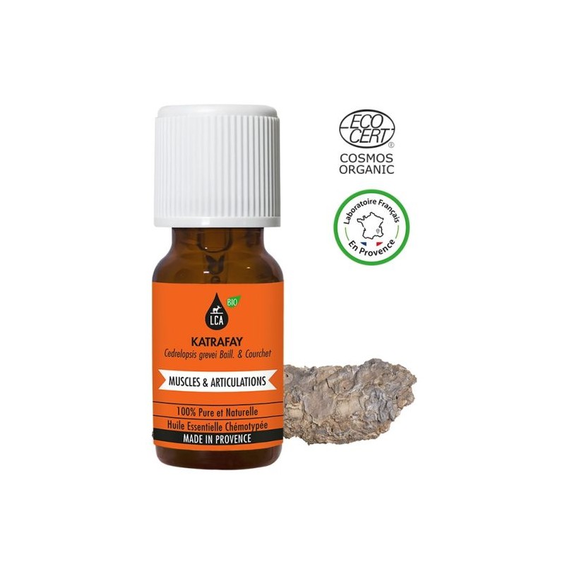 Huile essentielle de Katrafay BIO – Confort articulaire & massage | France-Herboristerie