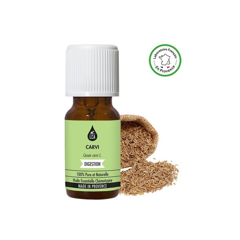 Huile essentielle de Carvi – Confort digestif naturel | France-Herboristerie